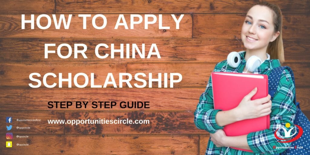 To Chinese Apply By Government For Step ... ( Scholarship How