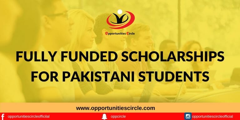 phd scholarship for pakistani students 2023