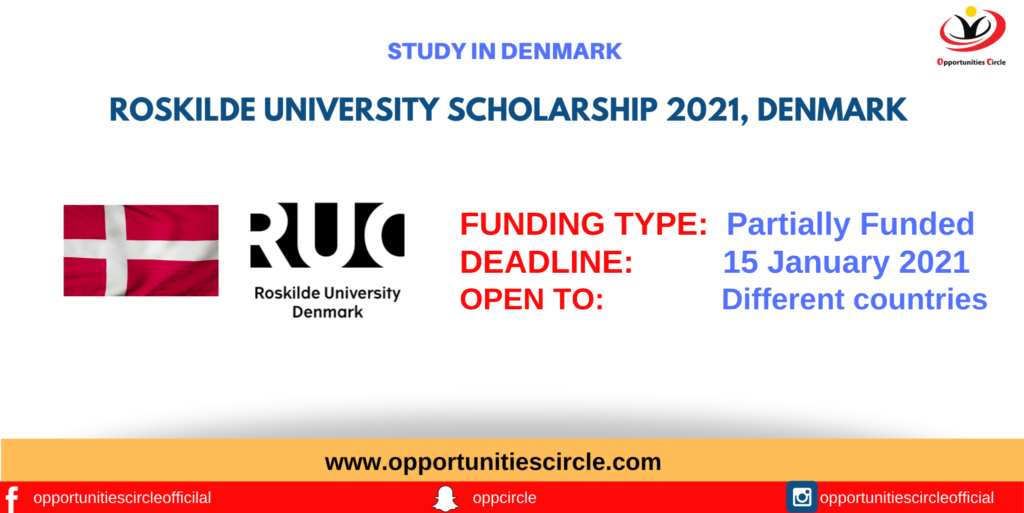 Roskilde University Master's Scholarship