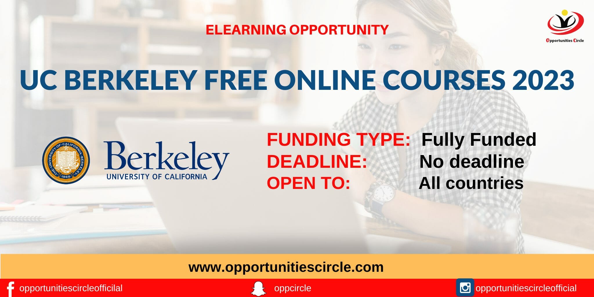 UC Berkeley Free Online Courses 2023 Opportunities Circle