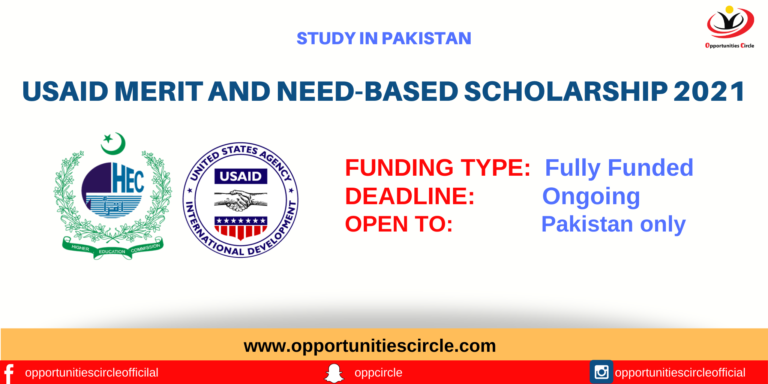 USAID Merit and Need-Based Scholarship