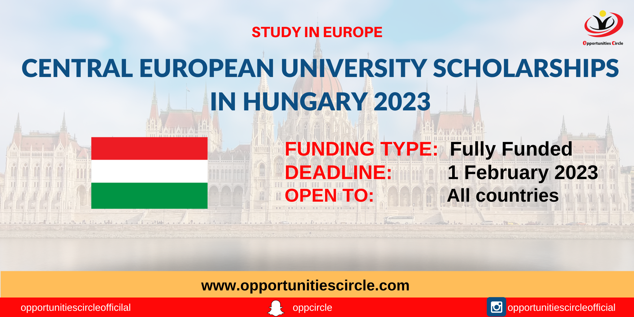 Central European University Scholarships 2023 Study In Hungary   Central European University Scholarships 