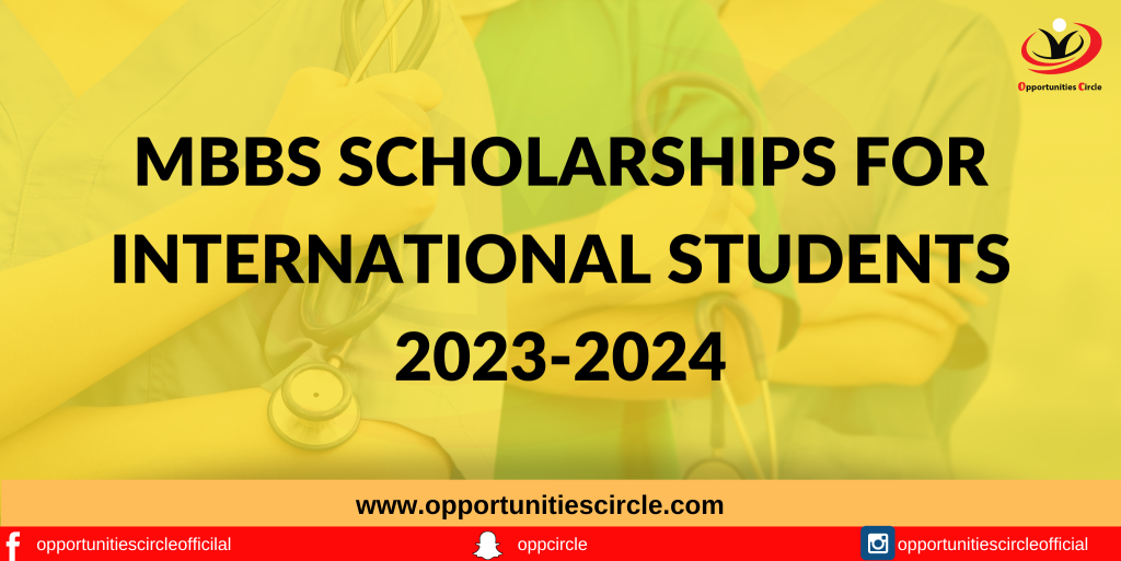 MBBS Scholarships for International Students 2024 Opportunities Circle