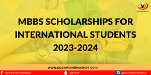 MBBS Scholarships for International Students