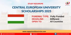 Central European University Scholarships 2025