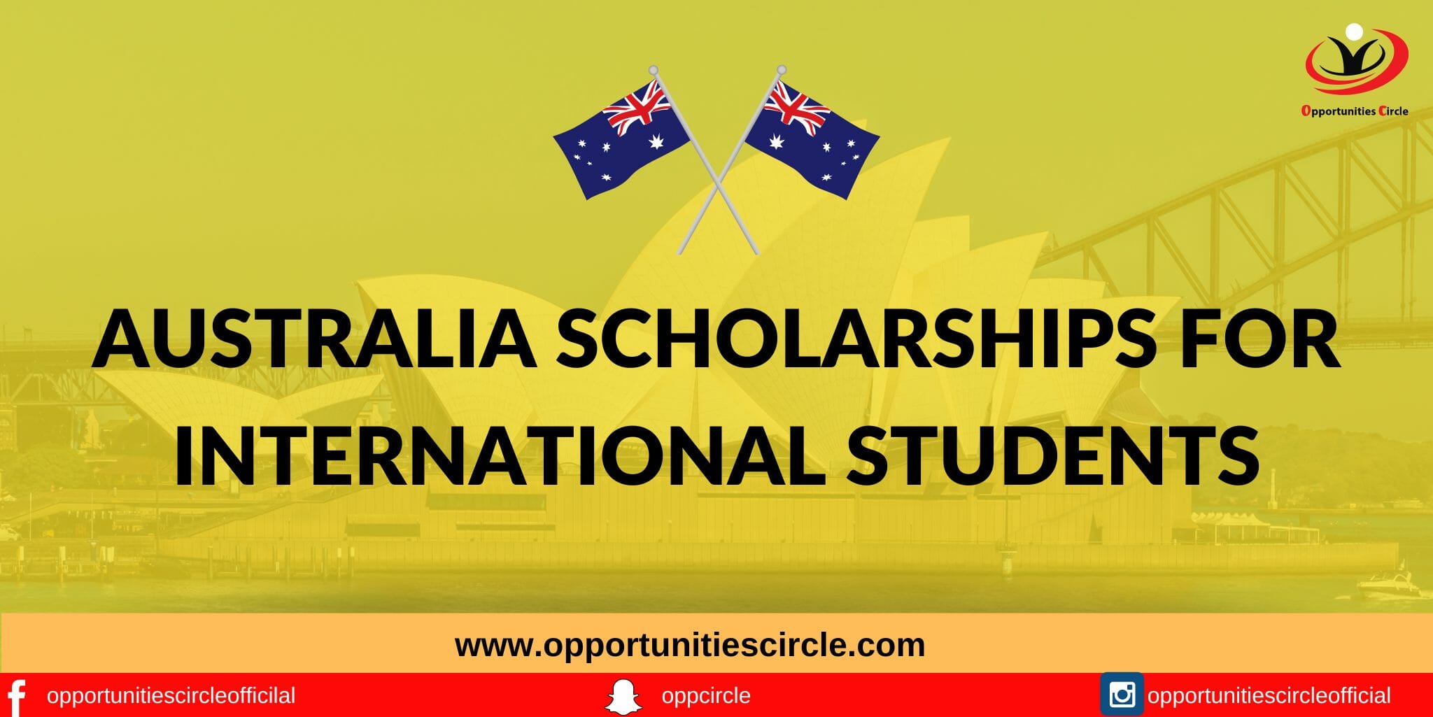 Australia scholarships for International Students 2023-2024