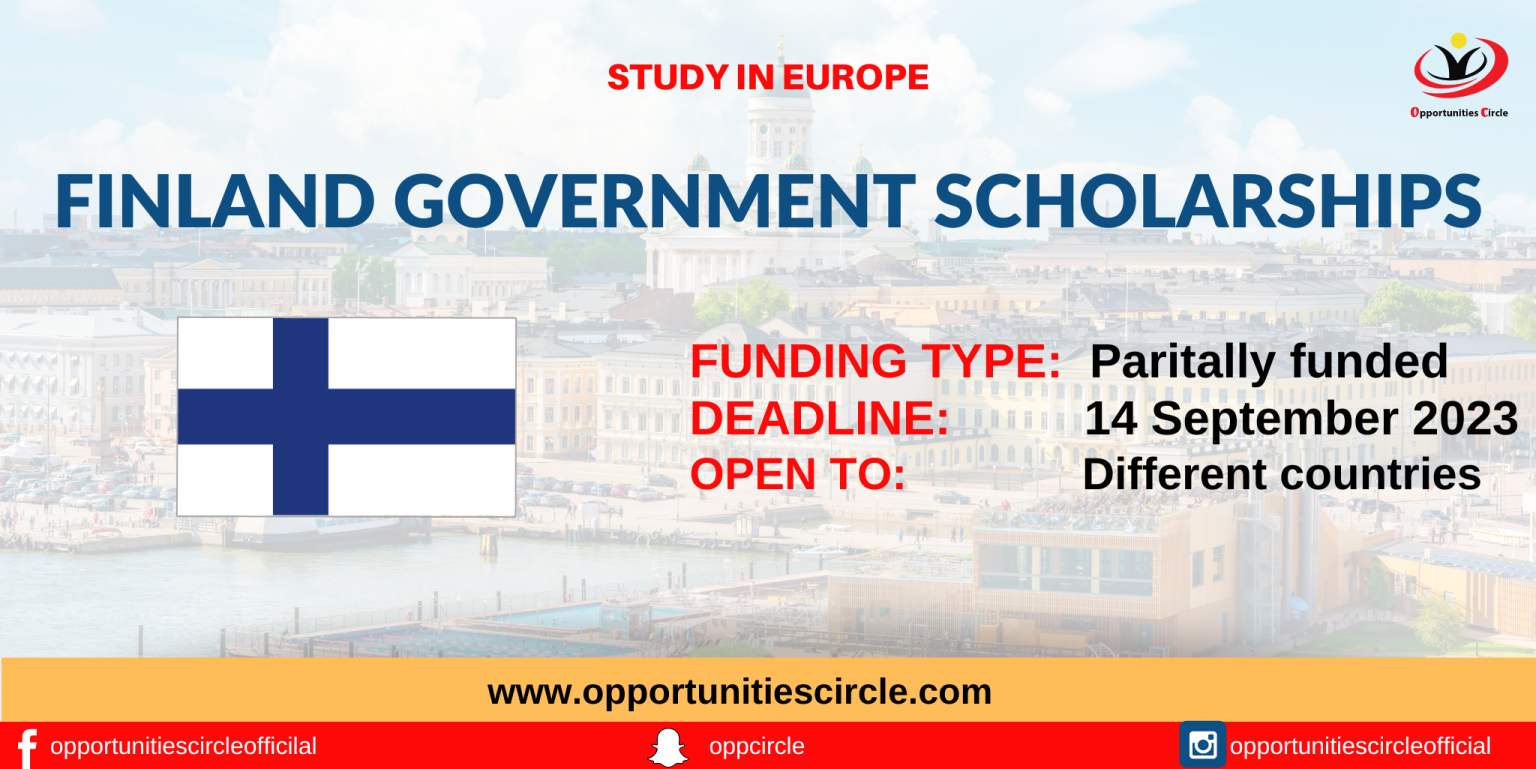 Finland Government Scholarships 2024 Study in Europe Opportunities