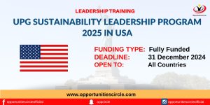 UPG Sustainability Leadership Program 2025 in USA