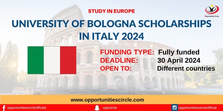University of Bologna Scholarships in Italy 2024