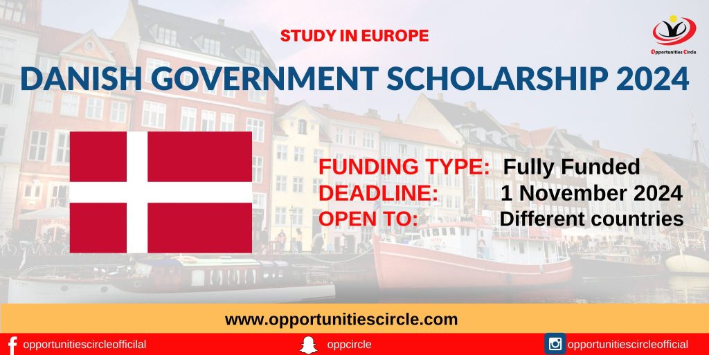 Danish Government Scholarship 2024