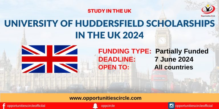 University of Huddersfield Scholarships in the UK 2024