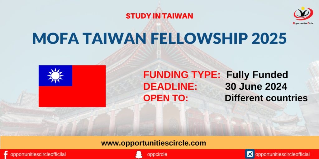 Mofa Taiwan Fellowship