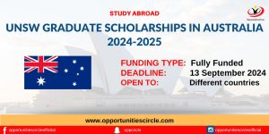 UNSW Graduate Scholarships