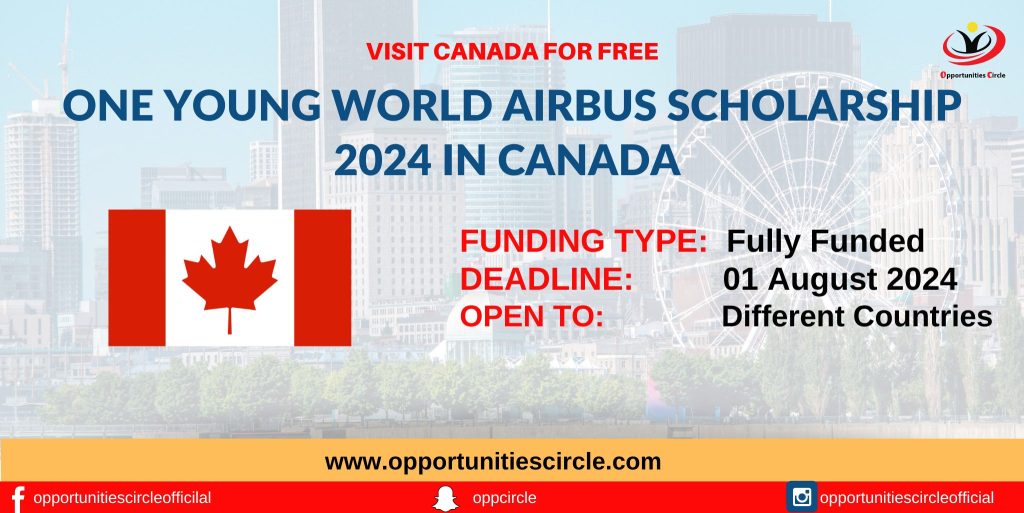 One Young World Airbus Scholarship 2024 in Canada