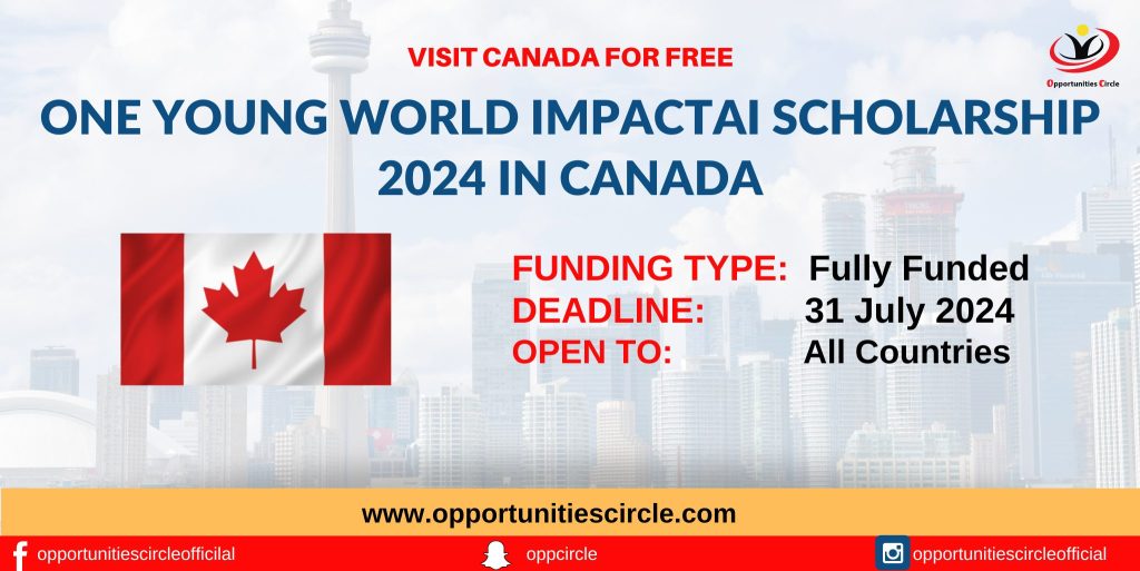 One Young World ImpactAI Scholarship 2024 in Canada