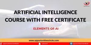 Artificial Intelligence Course with Free Certificate | Elements of AI