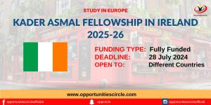 Kader Asmal Fellowship in Ireland 2025-26