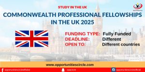 Commonwealth Professional Fellowships in UK 2025