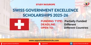 Swiss Government Excellence Scholarships 2025-26