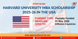 Harvard University MBA Scholarship 2025-26 in the USA